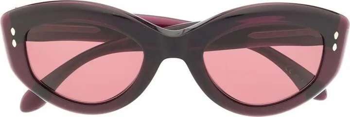 Round-Frame Sunglasses