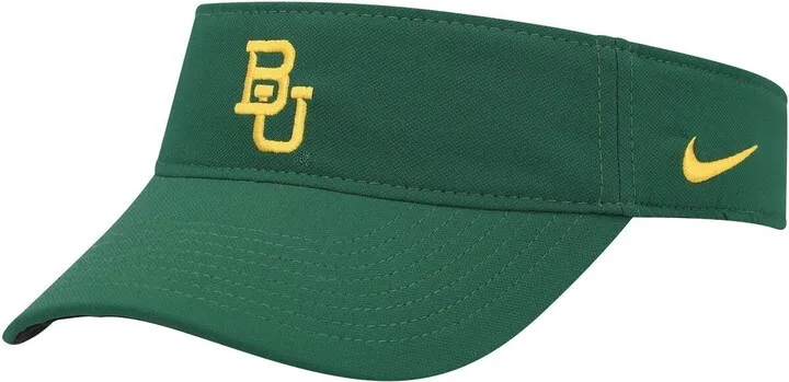 Men's Nike Baylor Bears Green Sideline Performance Visor