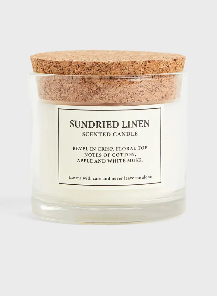 Cork-Lid Scented Candle