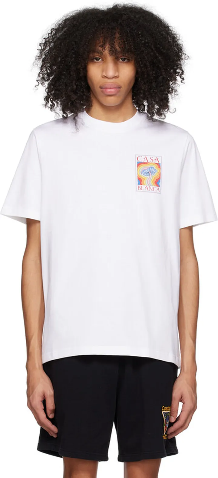 Casablanca White Mind Vibrations T-Shirt