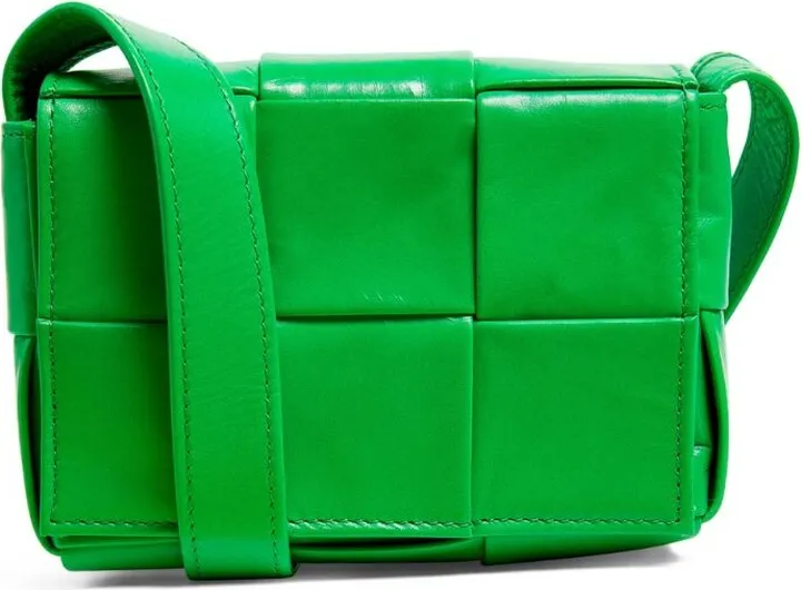 Bottega Veneta Mini Leather Cassette Cross-Body Bag