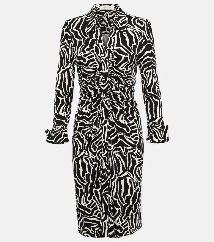Sheska printed jersey minidress