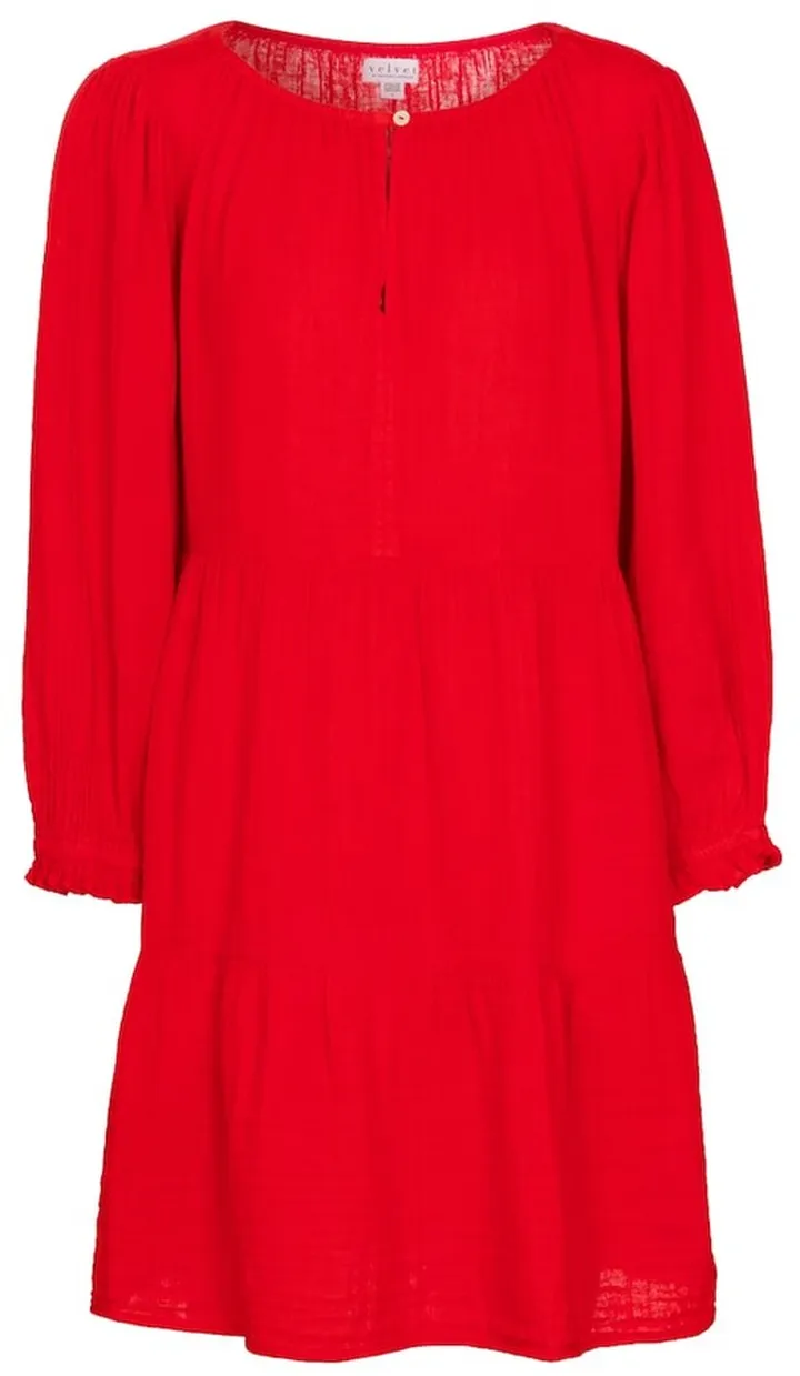 Mirella cotton gauze minidress