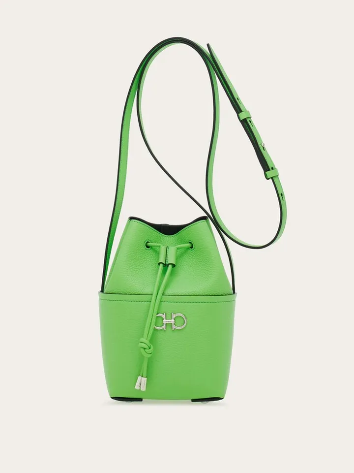 Ferragamo Women Gancini mini bag Green