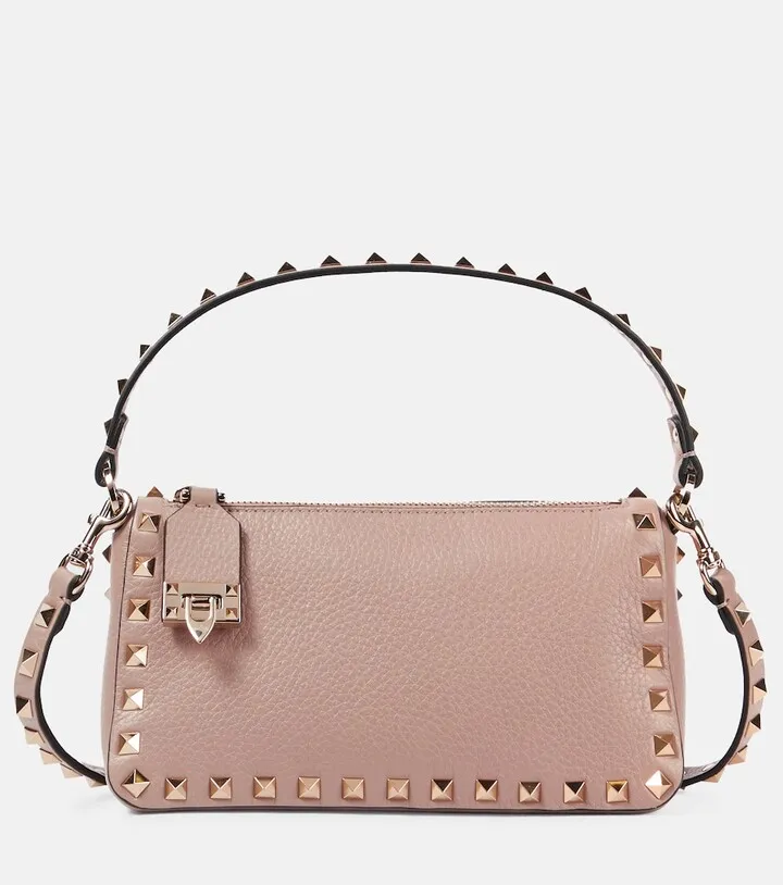 Rockstud Small leather shoulder bag