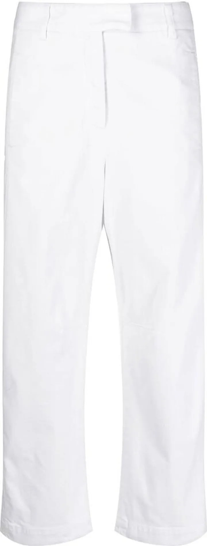 Wide-Leg Cropped Trousers