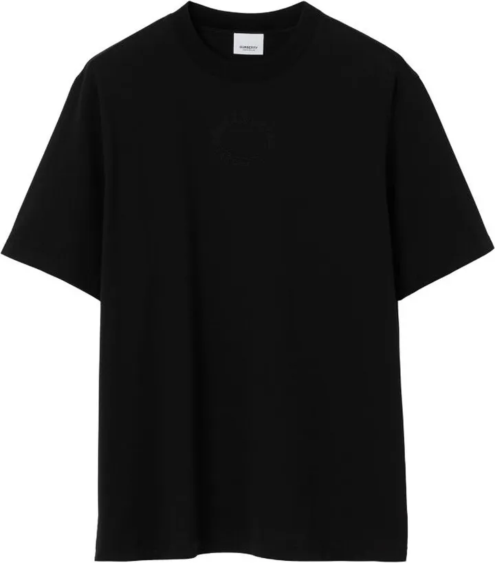 Burberry Embroidered Oak Leaf Crest T-Shirt