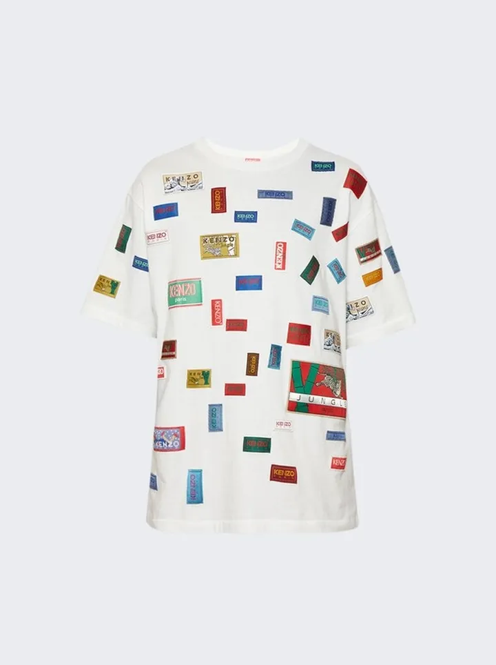Archive Label Oversized T-shirt Off White