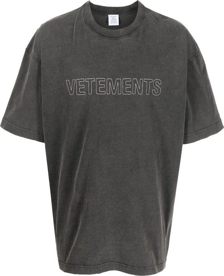 VETEMENTS- Cotton T-shirt