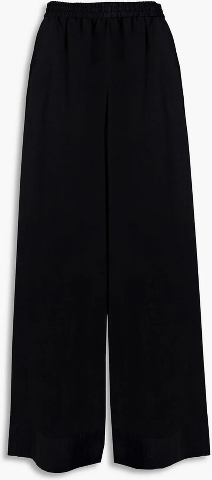 Talina ramie-voile wide-leg pants