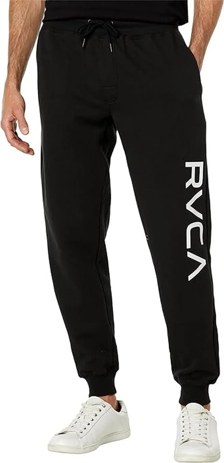 RVCA Big RVCA Sweatpants (Black 1) Men's Casual Pants