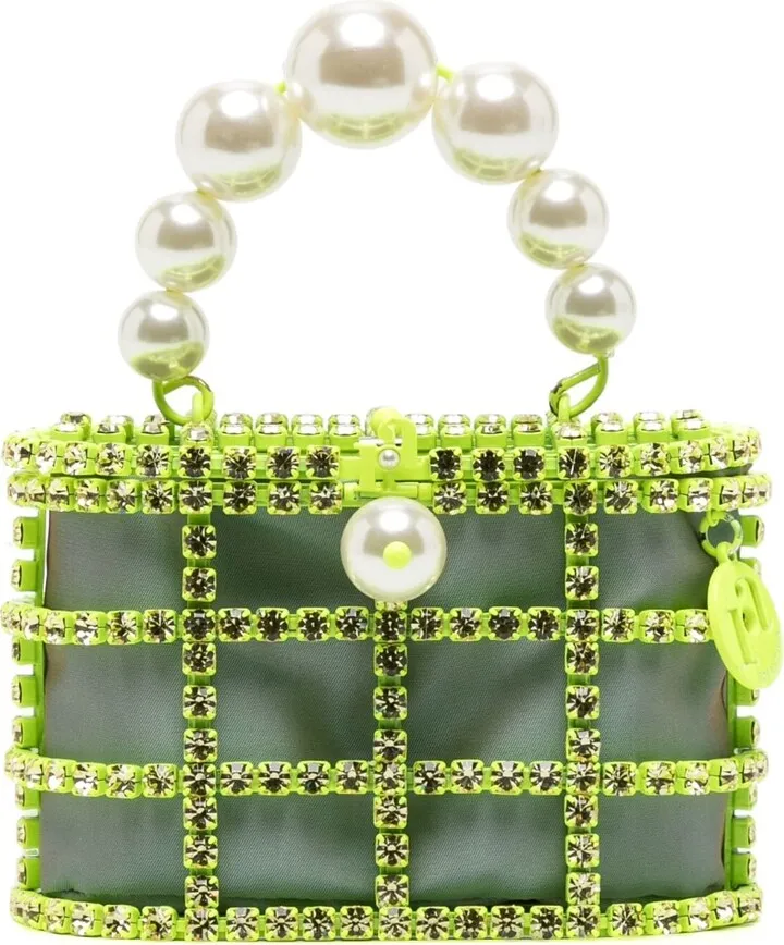 Holli crystal-embellished mini bag