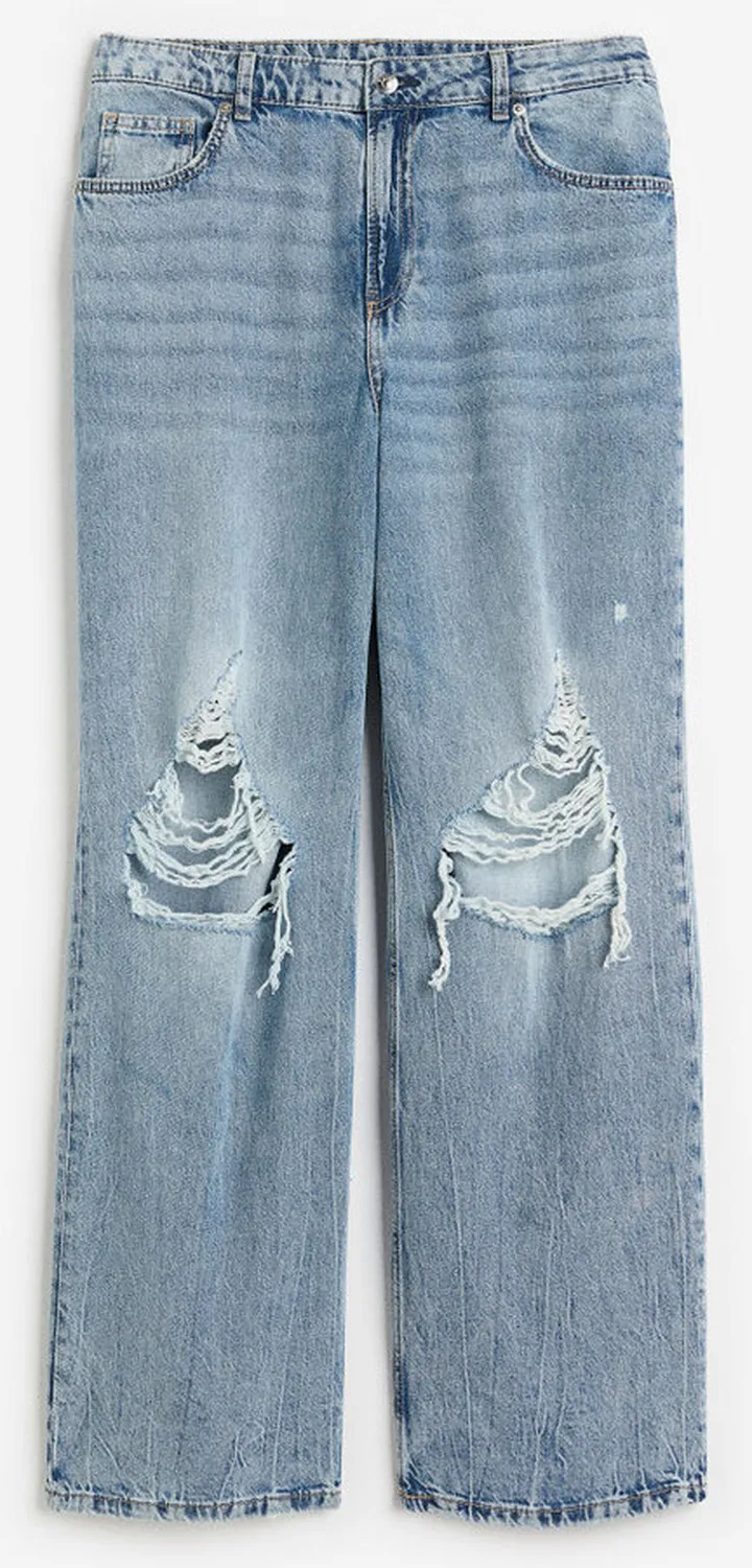 90s Baggy High Jeans