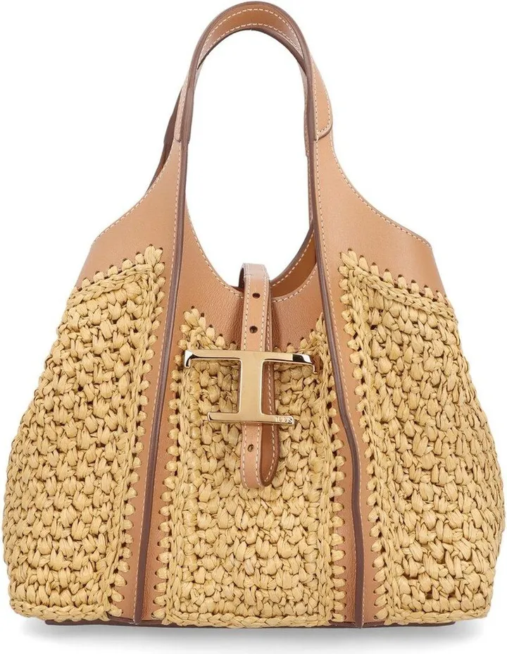 T Timeless Woven Mini Tote Bag