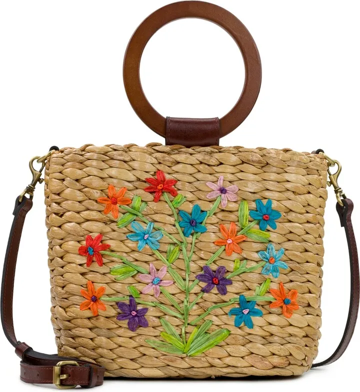 Patricia Nash Cler Straw Tote