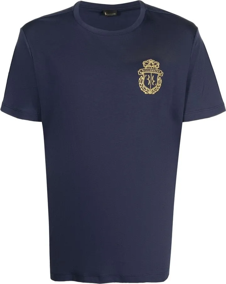 chest embroidered-logo T-shirt