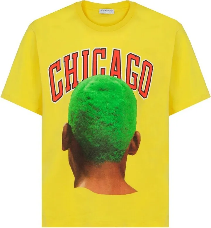 Ih Nom Uh Nit Chicago Graphic Printed Crewneck T-Shirt