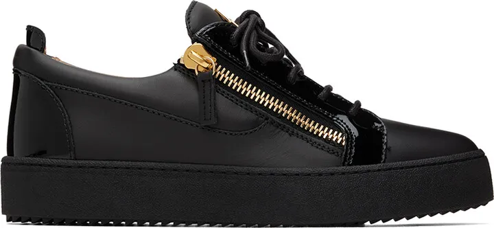Giuseppe Zanotti Black Frankie Sneakers