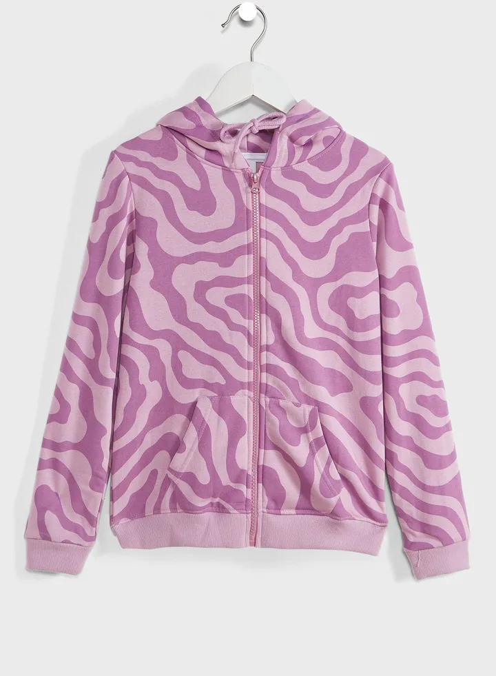 Printed Hoodie