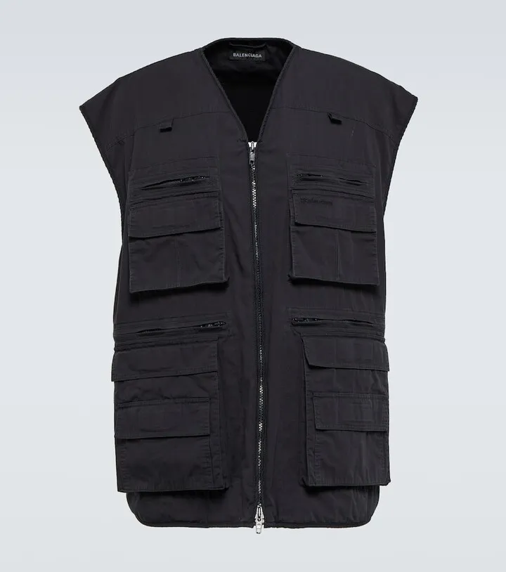 Oversized cargo gilet