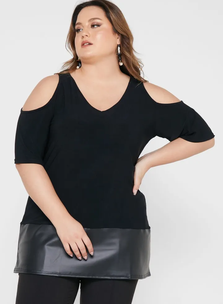 Cold Shoulder Top