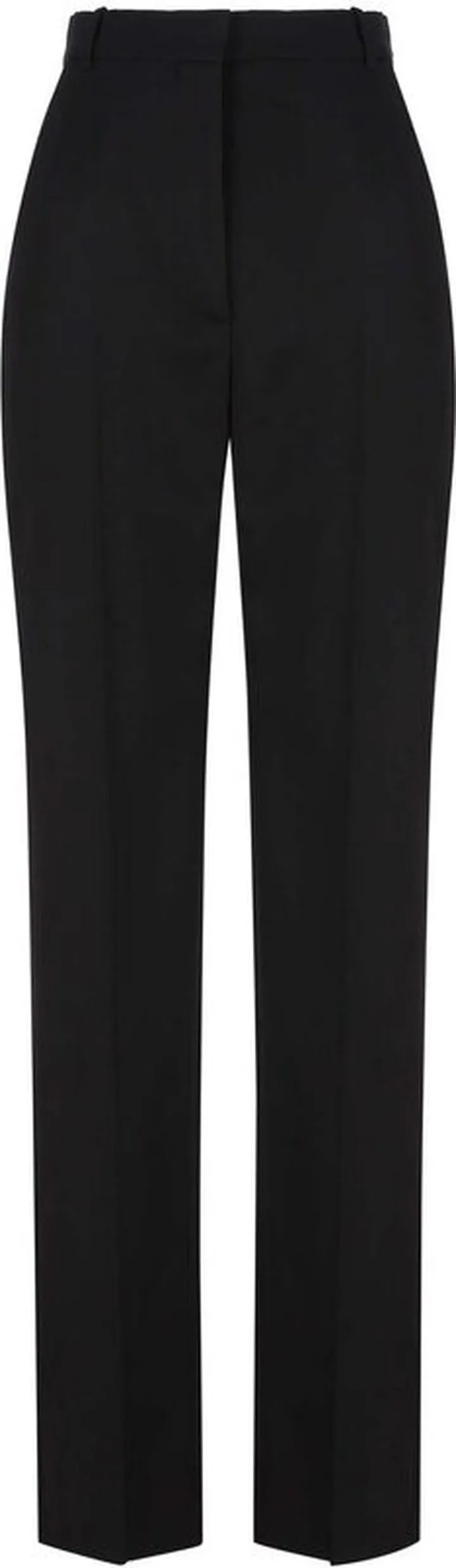 Alexander McQueen High-Waist Pleat Detailed Trousers