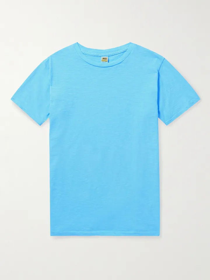 Slim-Fit Slub Cotton-Jersey T-Shirt