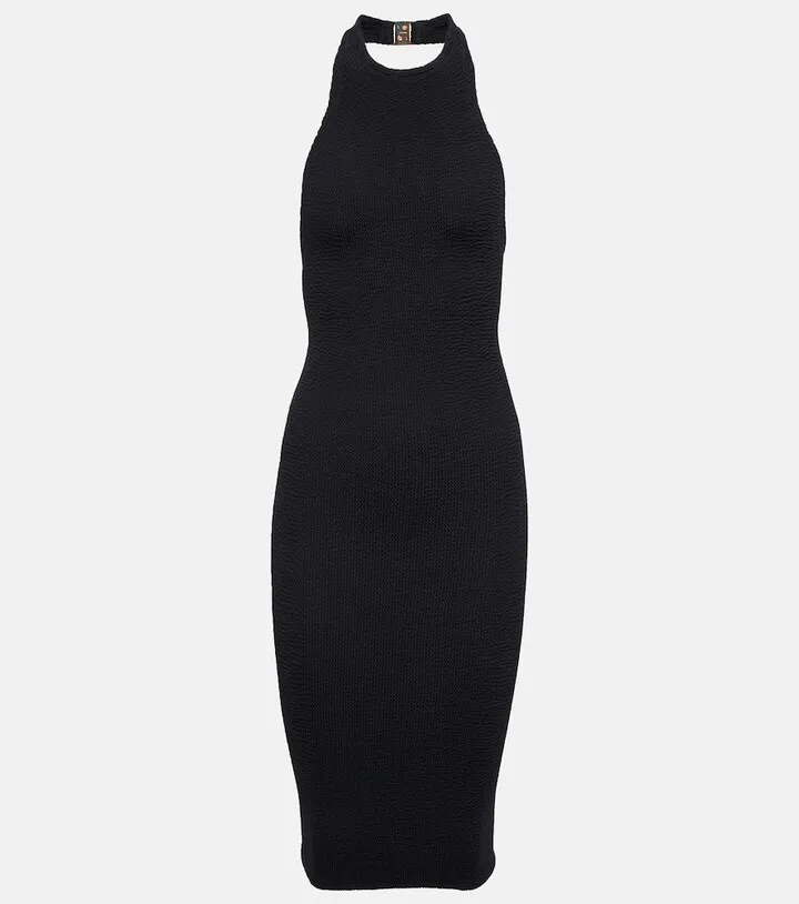 Polly halterneck minidress
