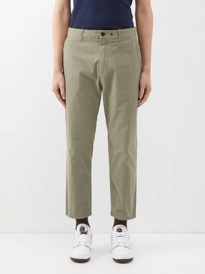 Beck Cropped Cotton Trousers