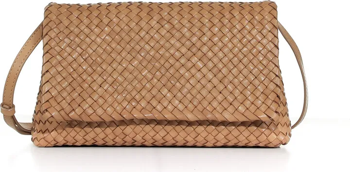 Oc Class 46 Shoulder Bag In Woven Leather