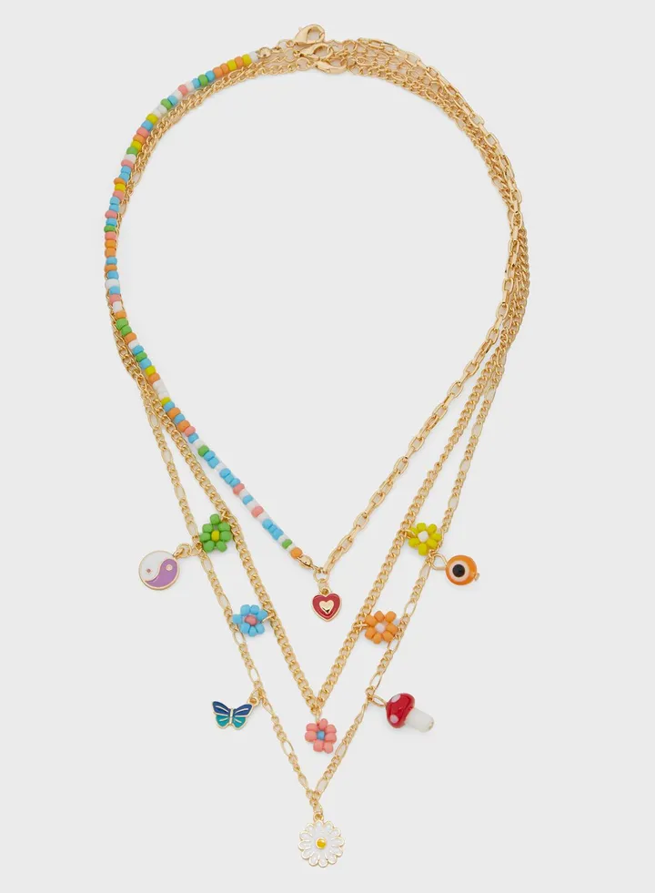 3 Pack Quirky Necklace Set