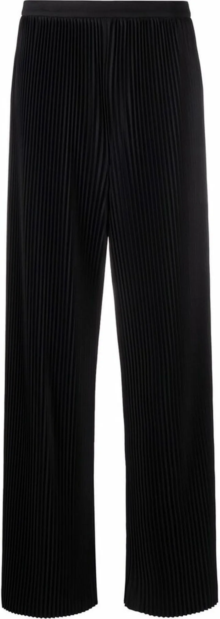 High-Waist Pleated Trousers