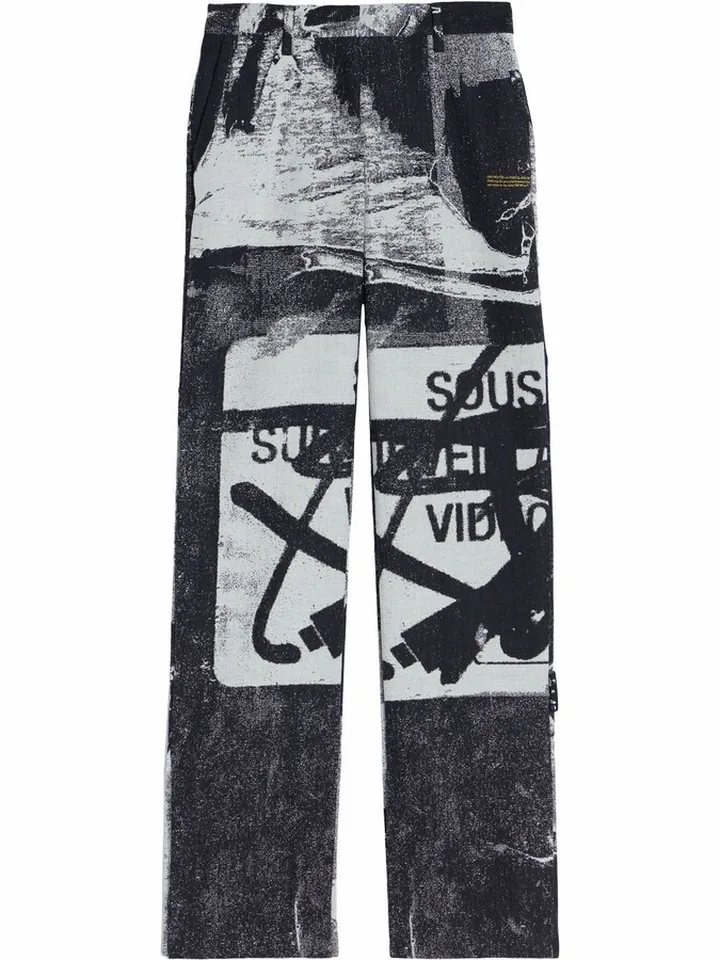x Pablo Tomek double straight trousers