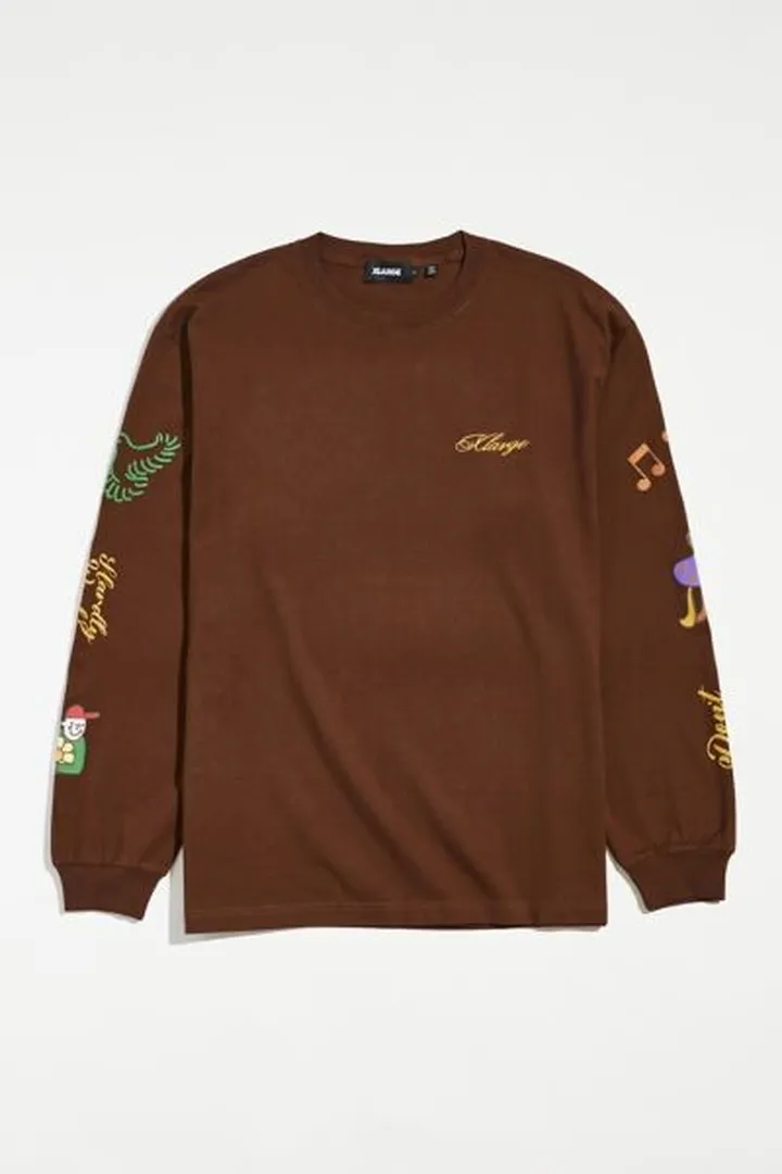 XLARGE Random Things Long Sleeve Tee