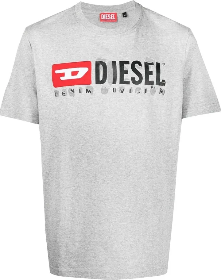 logo-print organic cotton T-shirt