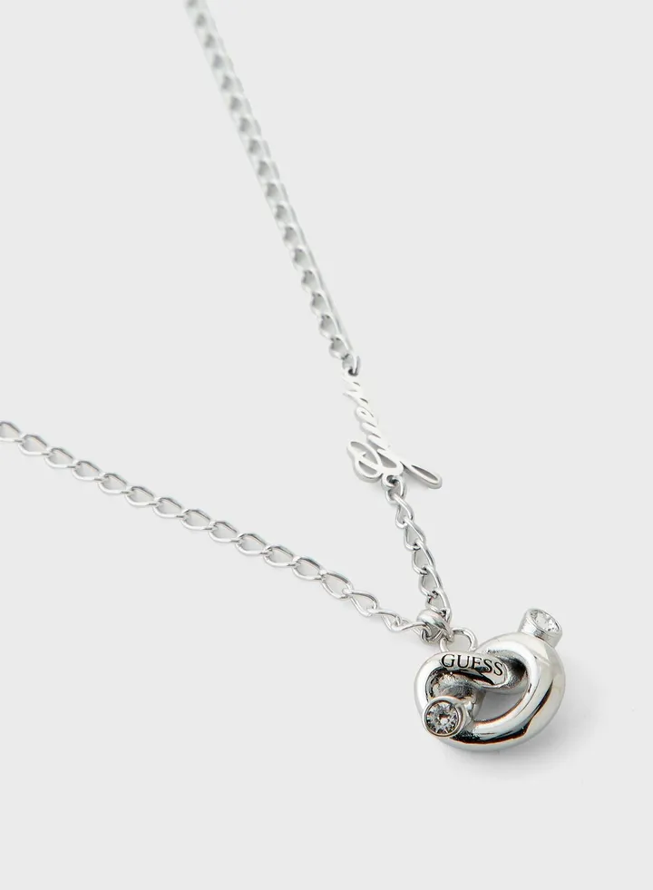 Small Chain Knot Necklace