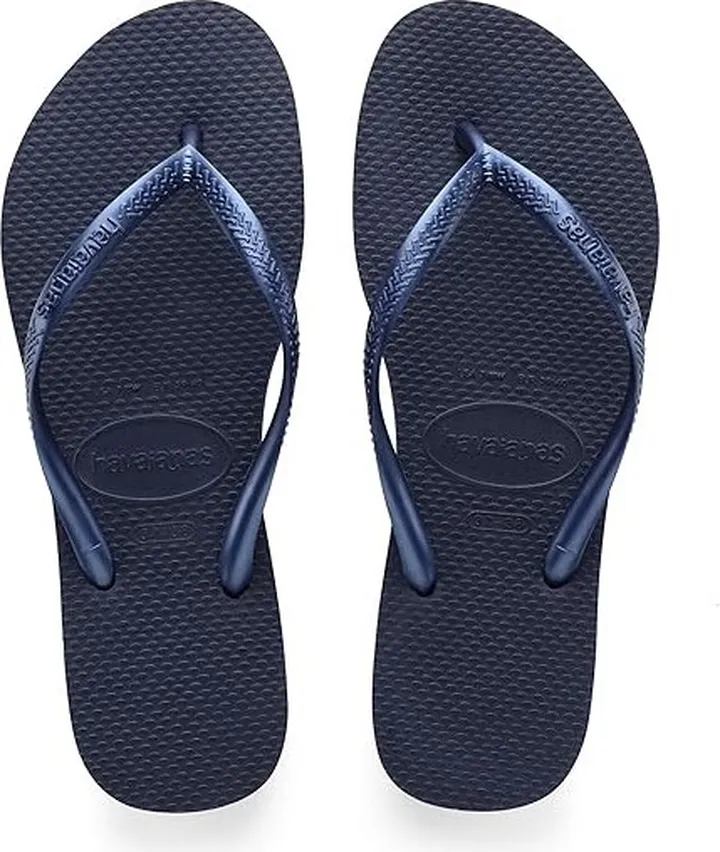 Havaianas Slim Flip Flop Sandal (Navy) Women's Sandals