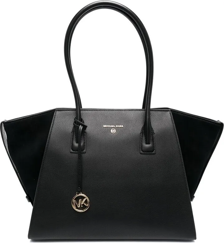Avril trapeze-shaped tote bag