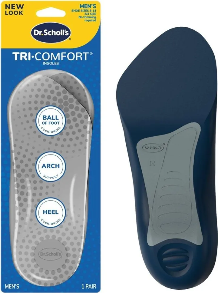 Dr. Scholl's Comfort Tri-Comfort Insoles for Men - Size (8-12)