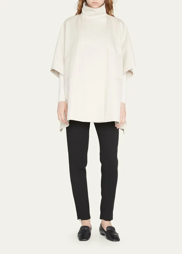 Fata Gabardine Cotton Cape