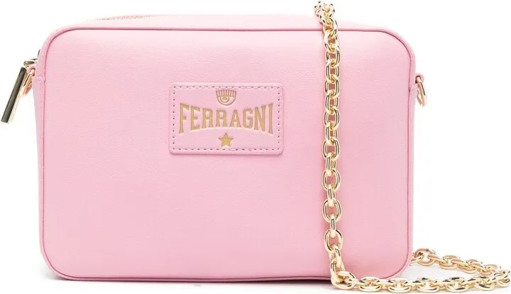 Logo-Patch Faux-Leather Tote Bag