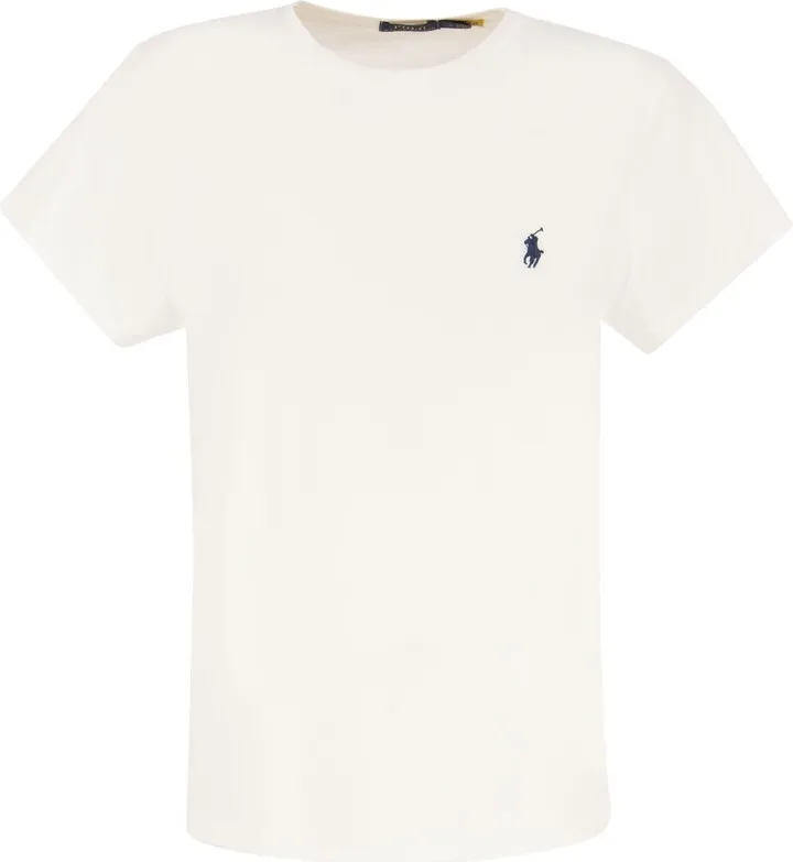 T-shirt with smal frontal embroidered logo from Polo Ralph Laurent.