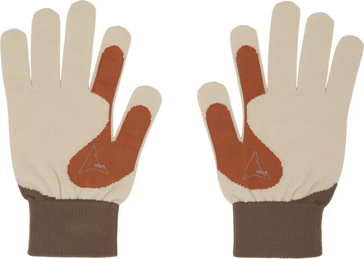 ROA Off-White Graphic Gloves