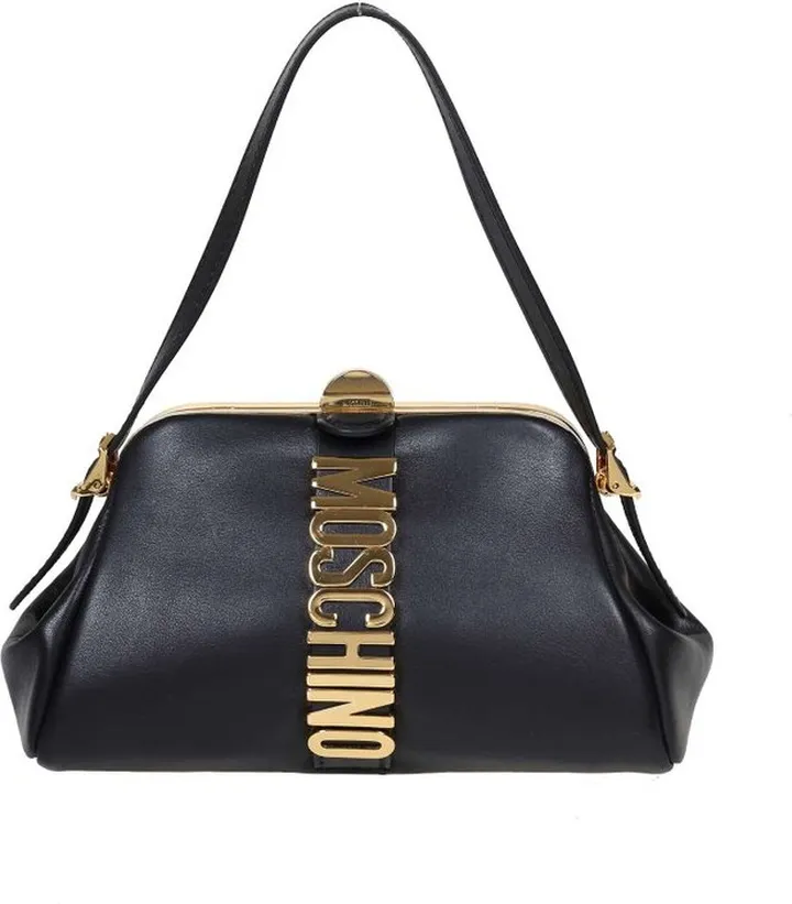 Moschino Logo Plaque Handbag