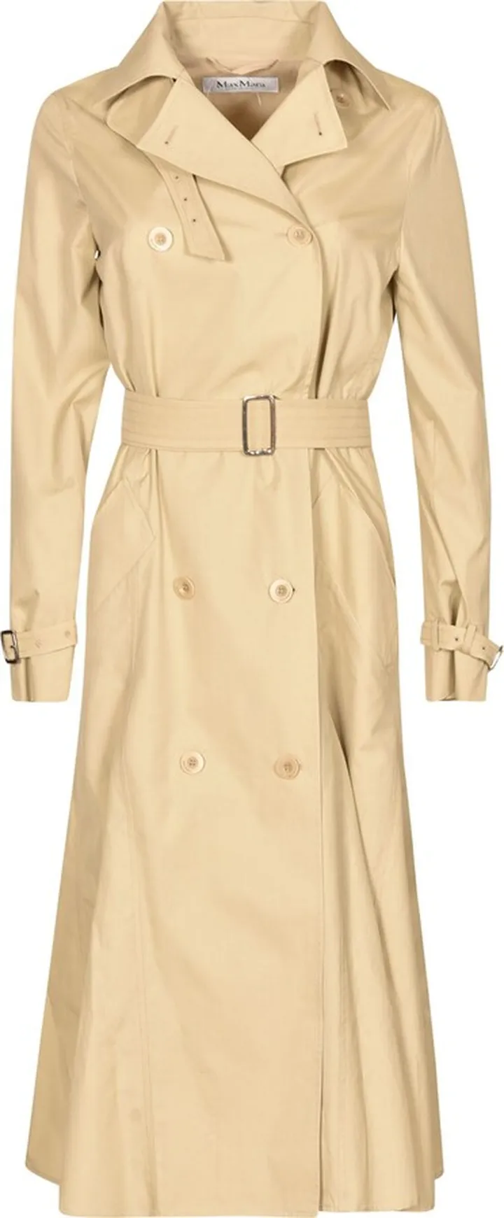 Belted Double-breasted Trench