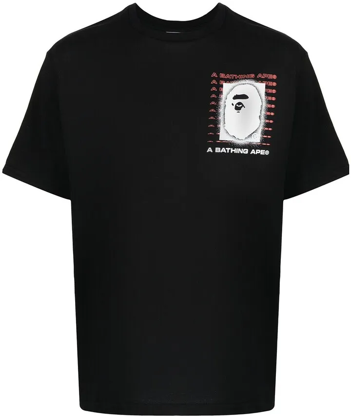 Milo-print cotton T-shirt