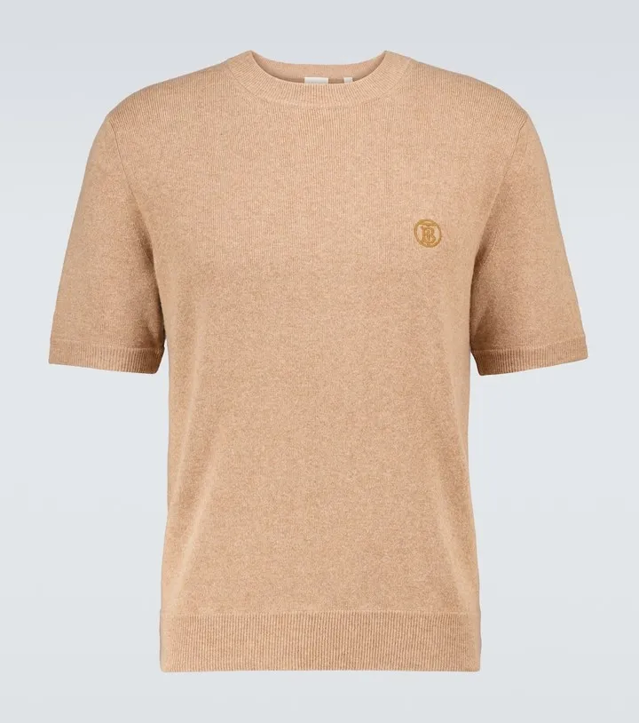Linden knitted cashmere T-shirt