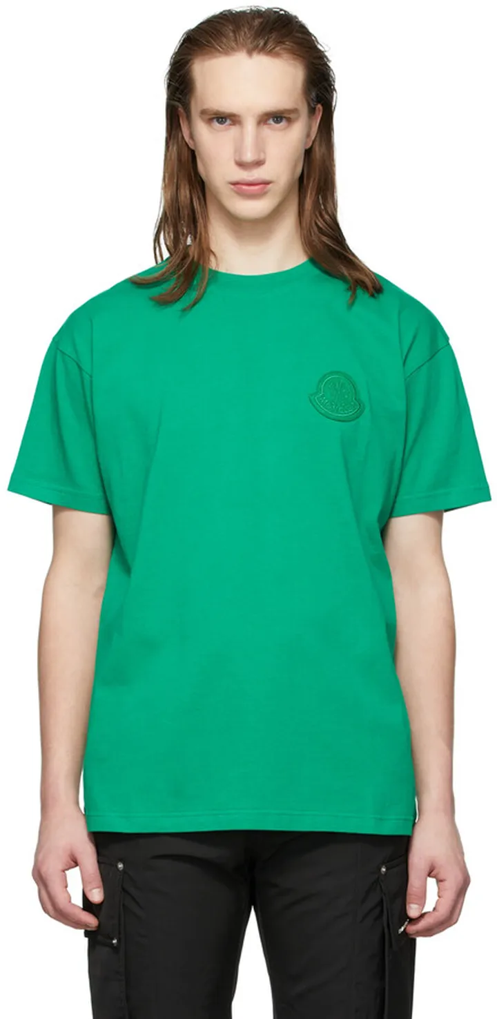 Moncler Genius Green Logo T-Shirt