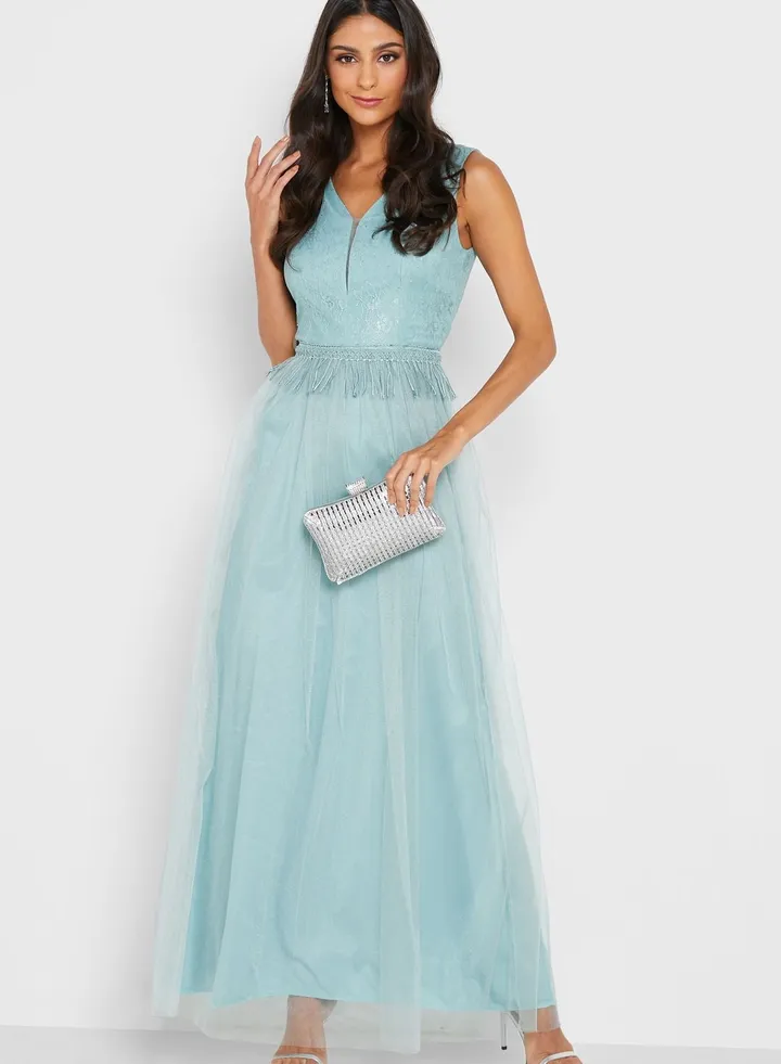 Embroidered Detail Dress