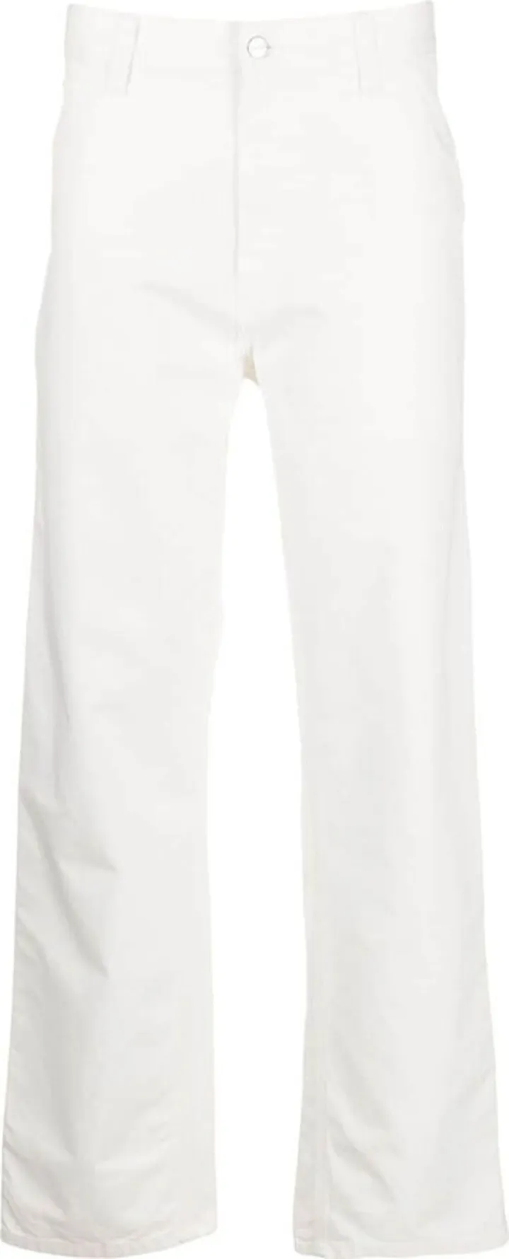 Logo-Patch Straight Trousers